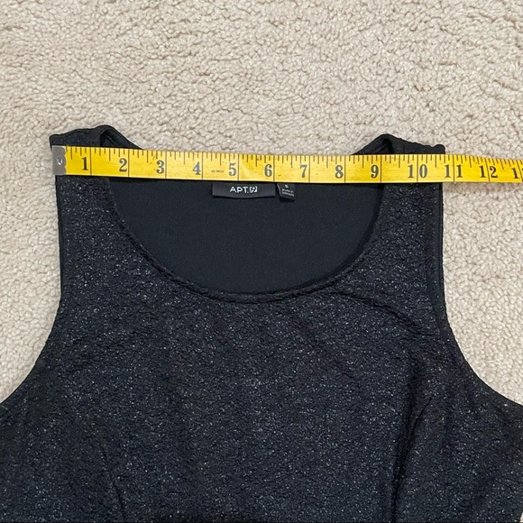 Apt 9 Versatile Sleeveless Black Dress Perfect for Work or Party Size Small - Picture 12 of 13